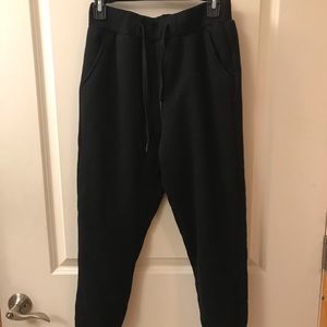 Yeokou Women’s Sherpa lined sweatpants black small